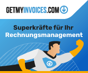 Logo von GetMyInvoices – Softwarelösung für automatisierten Belegimport bei innocount